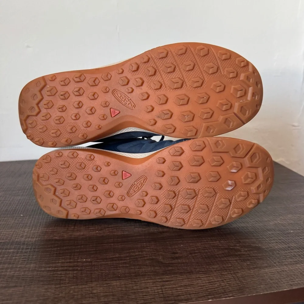 Keen Dry Women’s Navy Blue Athletic Shoes with Gum Outsoles Waterproof